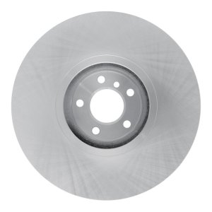 BMW X5 Brake Rotor (1) - Front Right - R1 Concepts - Plain - `10-`14